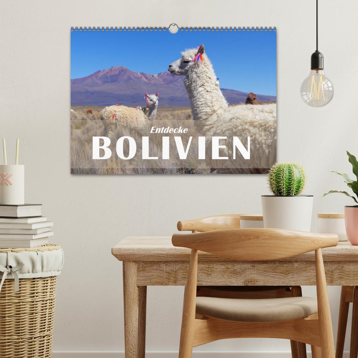 Bild: 9783457199374 | Entdecke Bolivien (Wandkalender 2025 DIN A3 quer), CALVENDO...