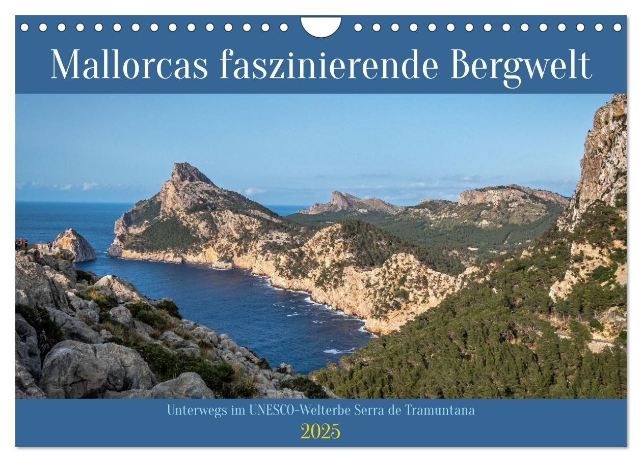 Cover: 9783383862281 | Mallorcas faszinierende Bergwelt (Wandkalender 2025 DIN A4 quer),...