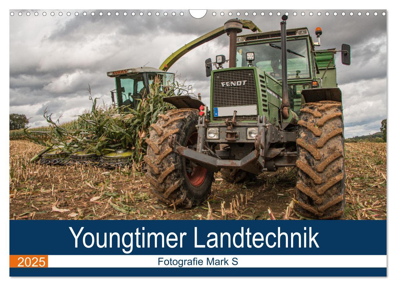 Cover: 9783435102822 | Youngtimer Landtechnik (Wandkalender 2025 DIN A3 quer), CALVENDO...