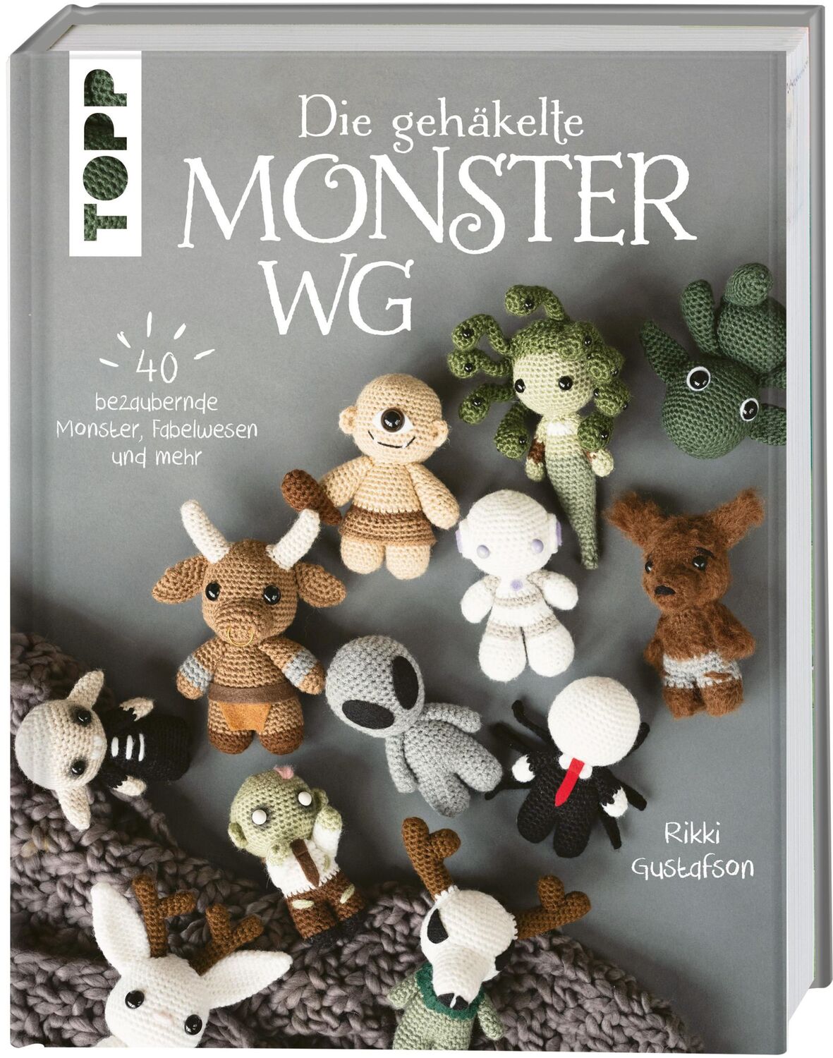 Cover: 9783735870711 | Die gehäkelte Monster WG | 40 bezaubernde Monster, Fabelwesen und mehr