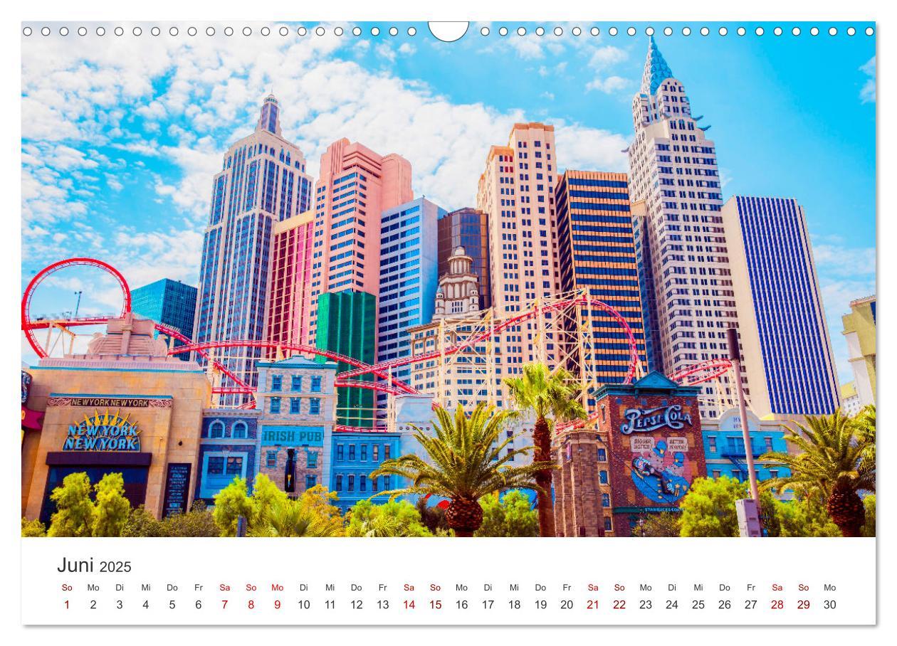 Bild: 9783383917721 | Las Vegas - Die Hauptstadt der Unterhaltung. (Wandkalender 2025 DIN...