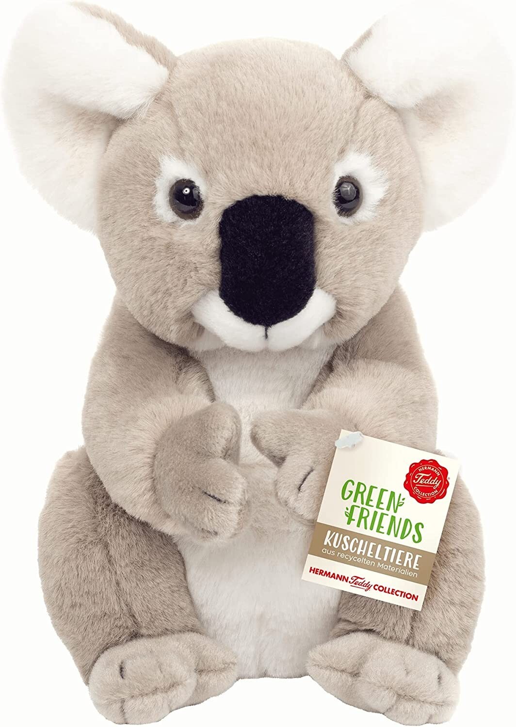 Cover: 4004510914280 | Teddy Hermann 91428 - Koala sitzend, Plüschtier, 21 cm, Green Friends