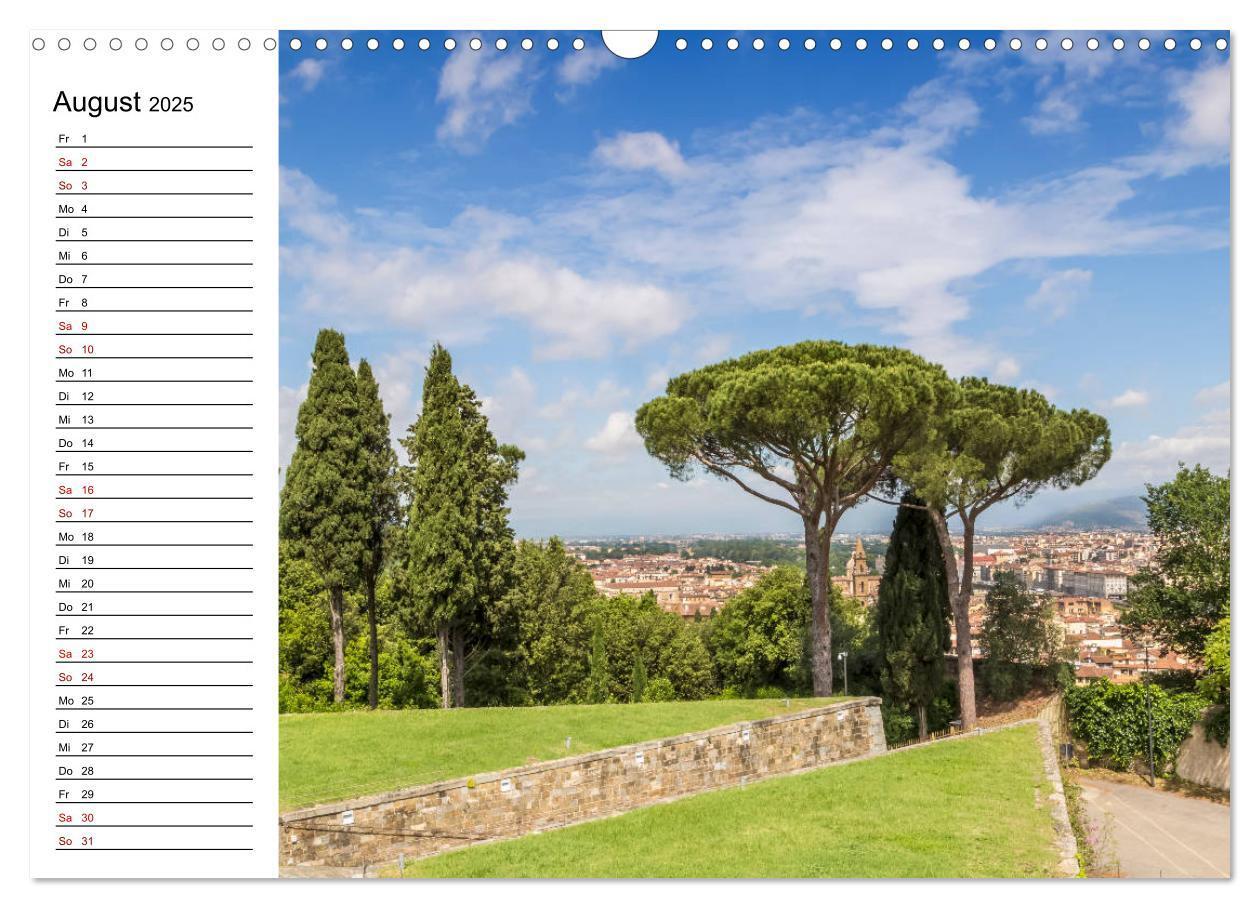 Bild: 9783435455553 | Impressionen aus FLORENZ (Wandkalender 2025 DIN A3 quer), CALVENDO...