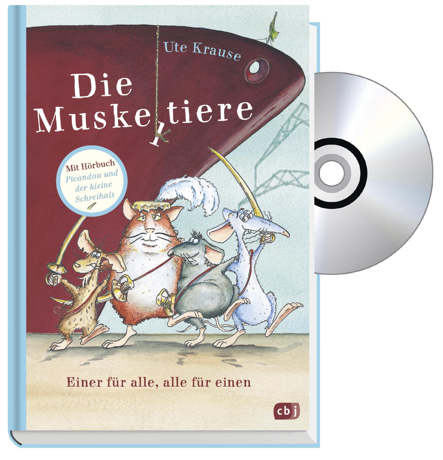 Bild: 9783570176917 | Die Muskeltiere - Einer für alle, alle für einen | Ute Krause | Buch