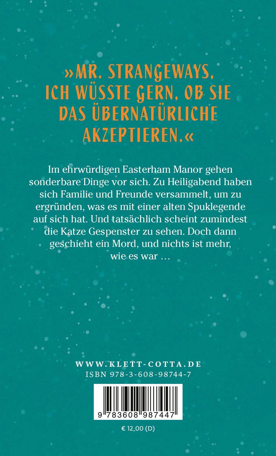 Rückseite: 9783608987447 | Das Geheimnis des Schneemanns | Kriminalroman | Nicholas Blake | Buch