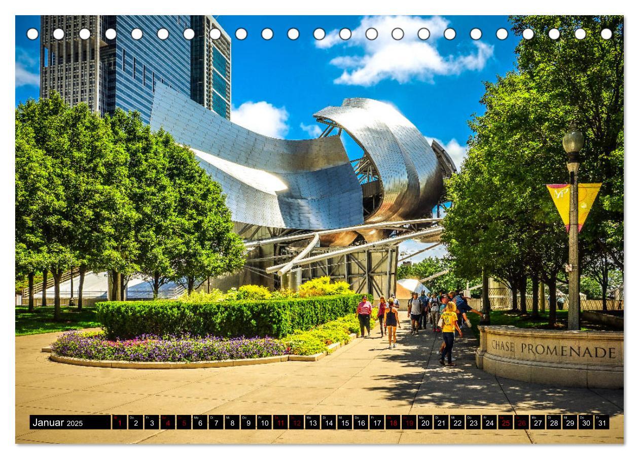 Bild: 9783435357932 | Chicago Impressionen (Tischkalender 2025 DIN A5 quer), CALVENDO...