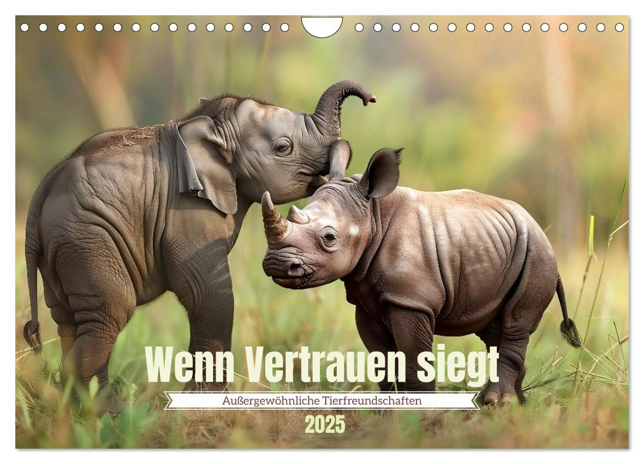 Cover: 9783383800931 | Wenn Vertrauen siegt (Wandkalender 2025 DIN A4 quer), CALVENDO...