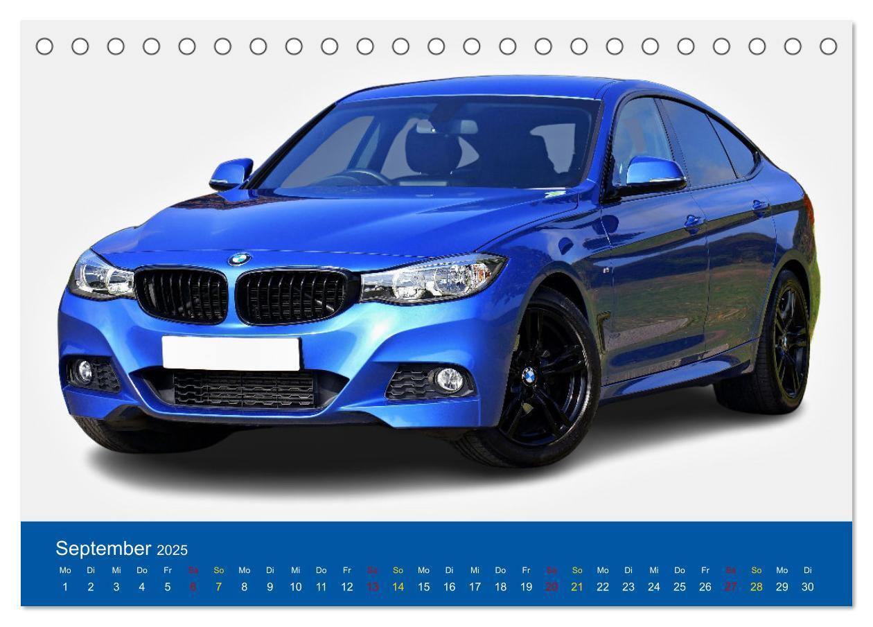 Bild: 9783383802379 | BMW Mein Favorit (Tischkalender 2025 DIN A5 quer), CALVENDO...