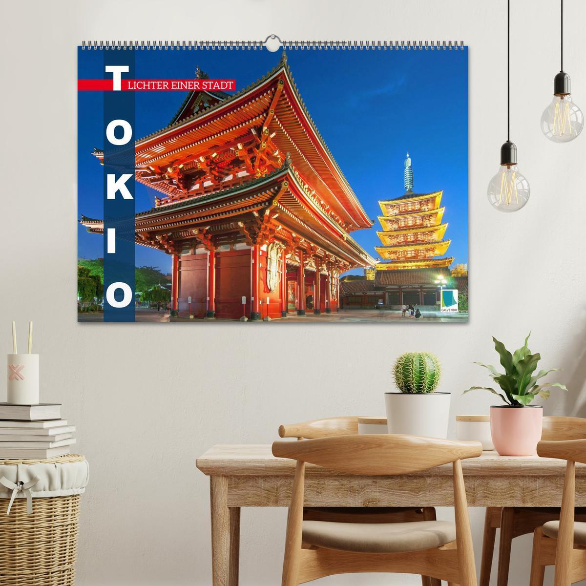 Bild: 9783457199800 | Tokio: Lichter einer Stadt (Wandkalender 2025 DIN A2 quer),...