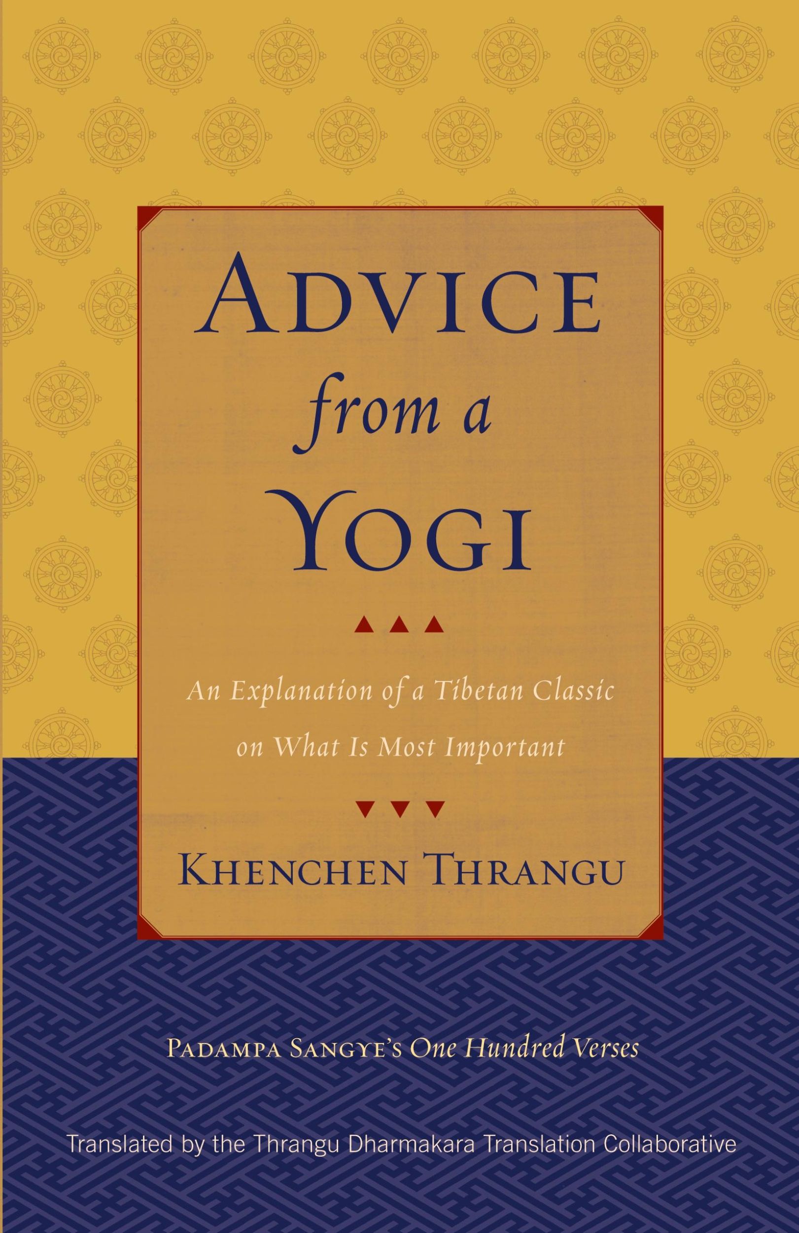 Cover: 9781559394475 | Advice from a Yogi | Khenchen Thrangu (u. a.) | Taschenbuch | Englisch