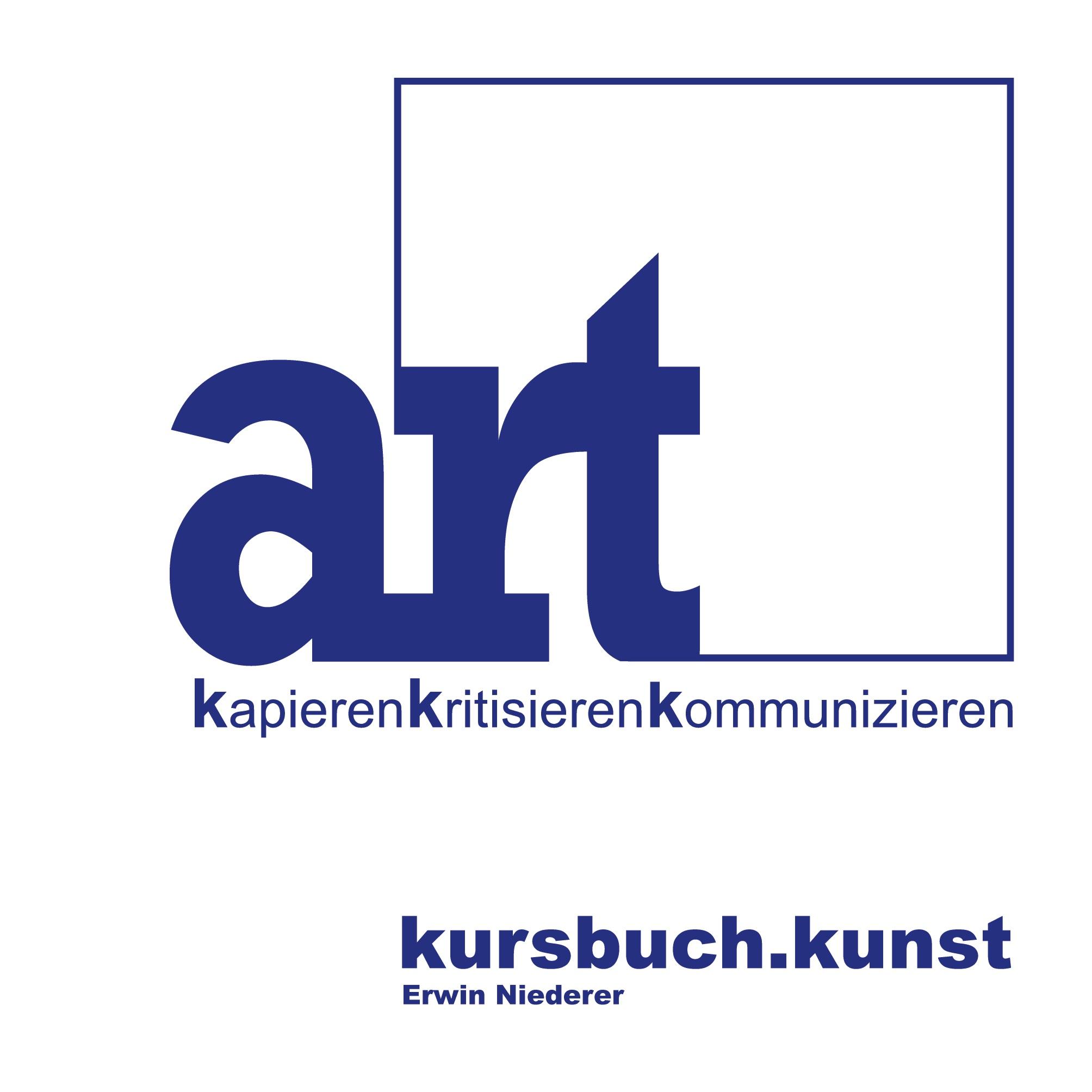 Cover: 9783756802210 | kursbuch.kunst | ART kapieren kritisieren kommunizieren | Niederer