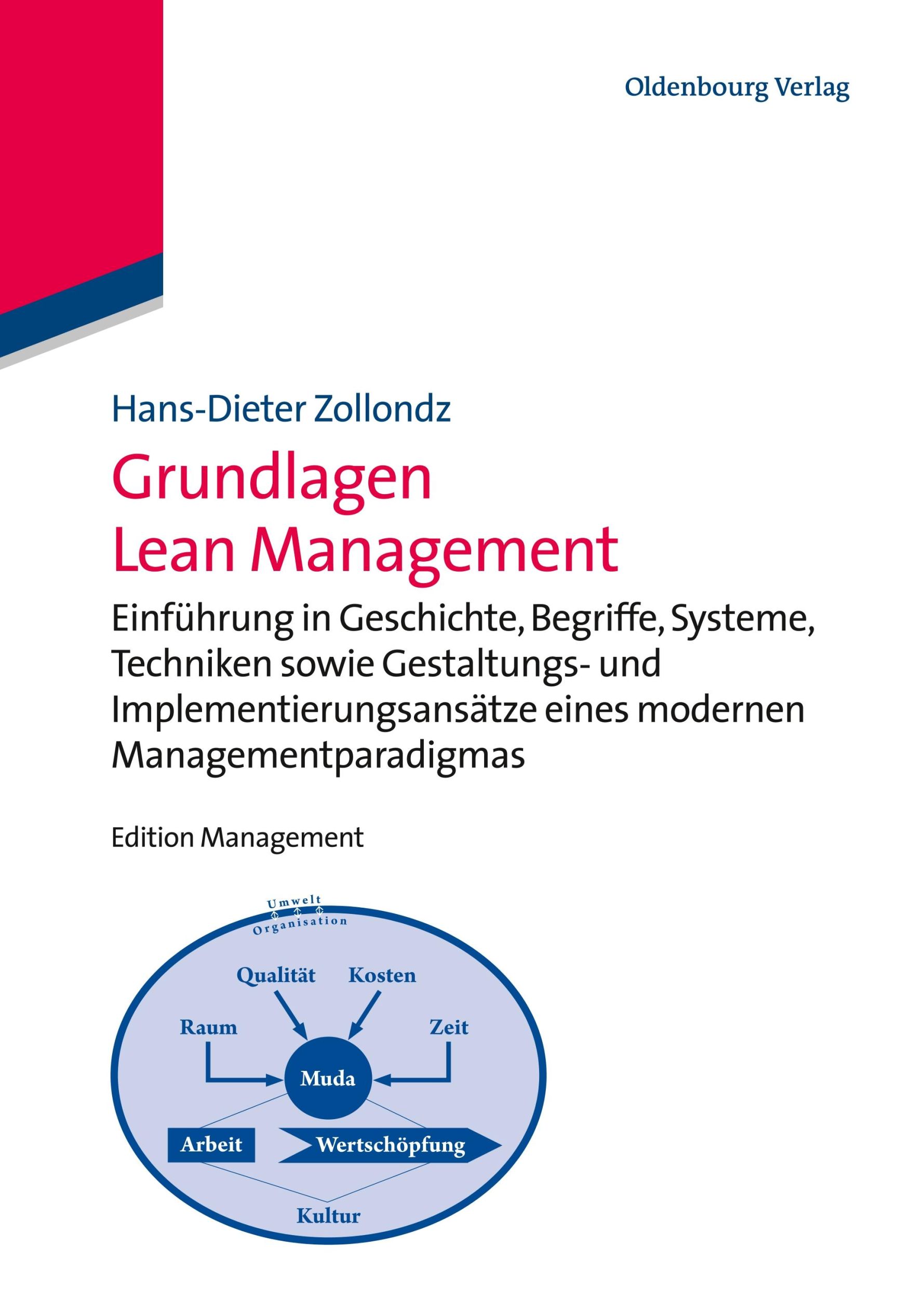 Cover: 9783486716474 | Grundlagen Lean Management | Hans-Dieter Zollondz | Buch | XX | 2013