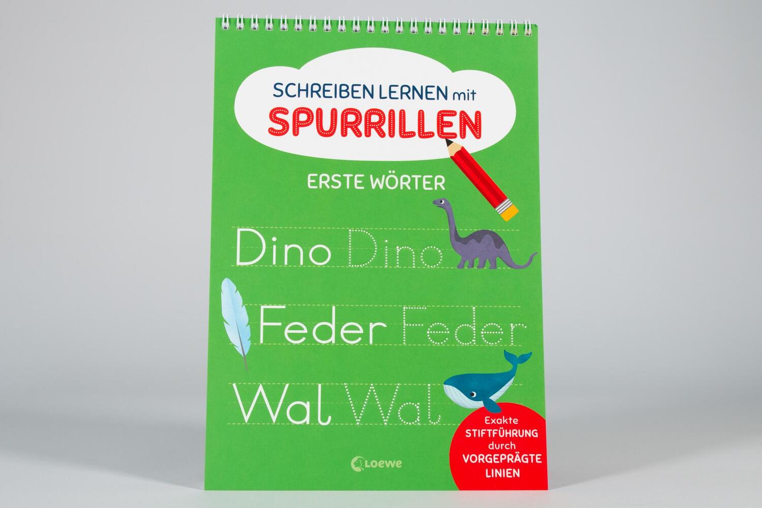 Bild: 9783743217836 | Schreiben lernen mit Spurrillen - Erste Wörter | Rätseln | Taschenbuch