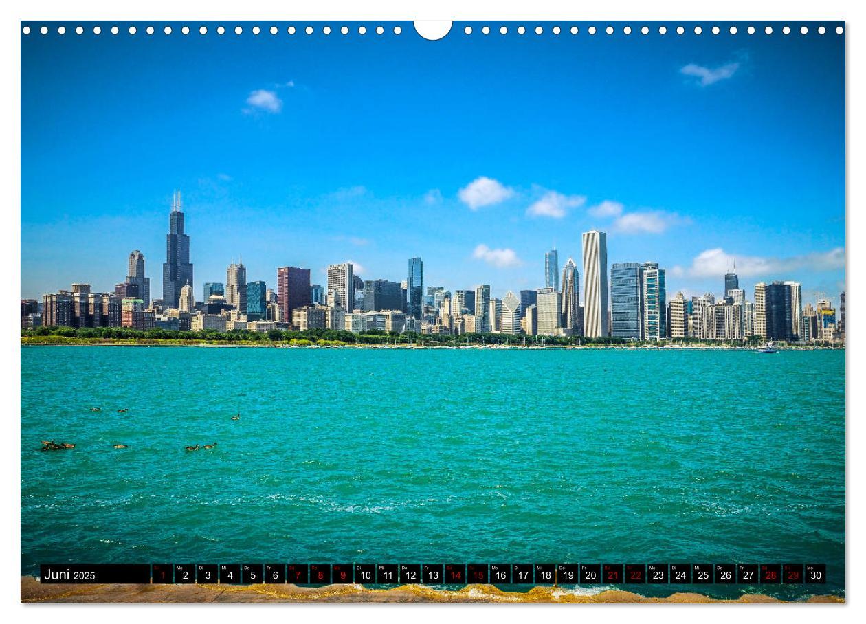 Bild: 9783435358960 | Chicago Impressionen (Wandkalender 2025 DIN A3 quer), CALVENDO...