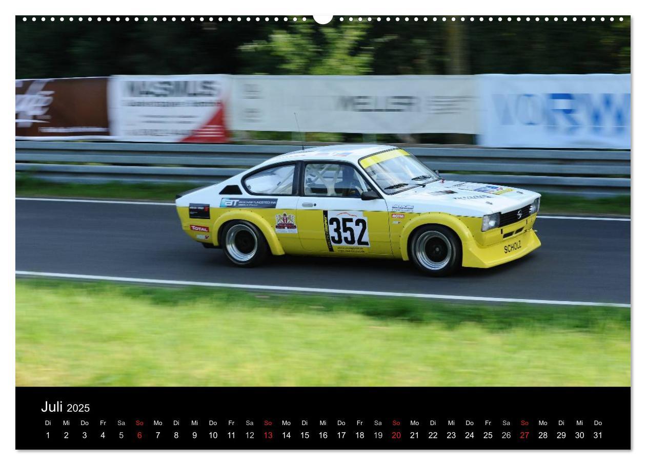 Bild: 9783435631094 | Bergrennen im Opel (Wandkalender 2025 DIN A2 quer), CALVENDO...