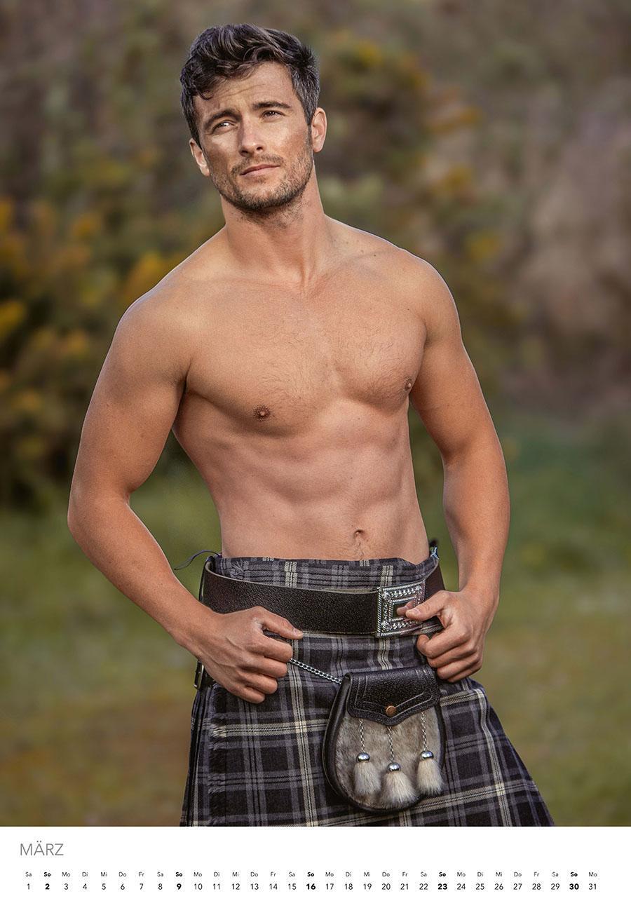 Bild: 9783966648448 | Men in Kilts Kalender 2025 | Schottlands stärkste Kerle | Kalender