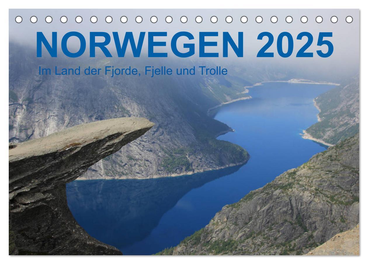 Cover: 9783435294992 | Norwegen 2025 - Im Land der Fjorde, Fjelle und Trolle...