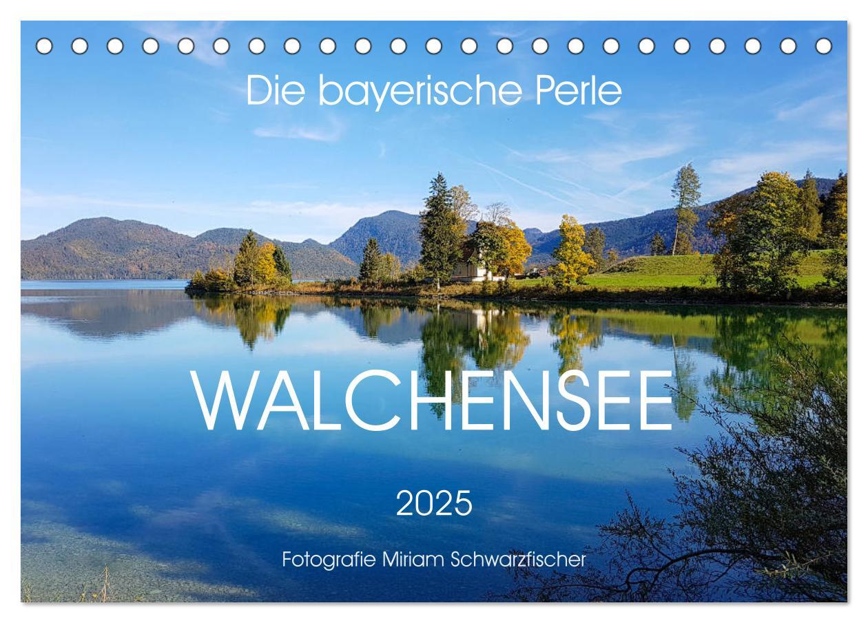 Cover: 9783435177776 | Walchensee (Tischkalender 2025 DIN A5 quer), CALVENDO Monatskalender