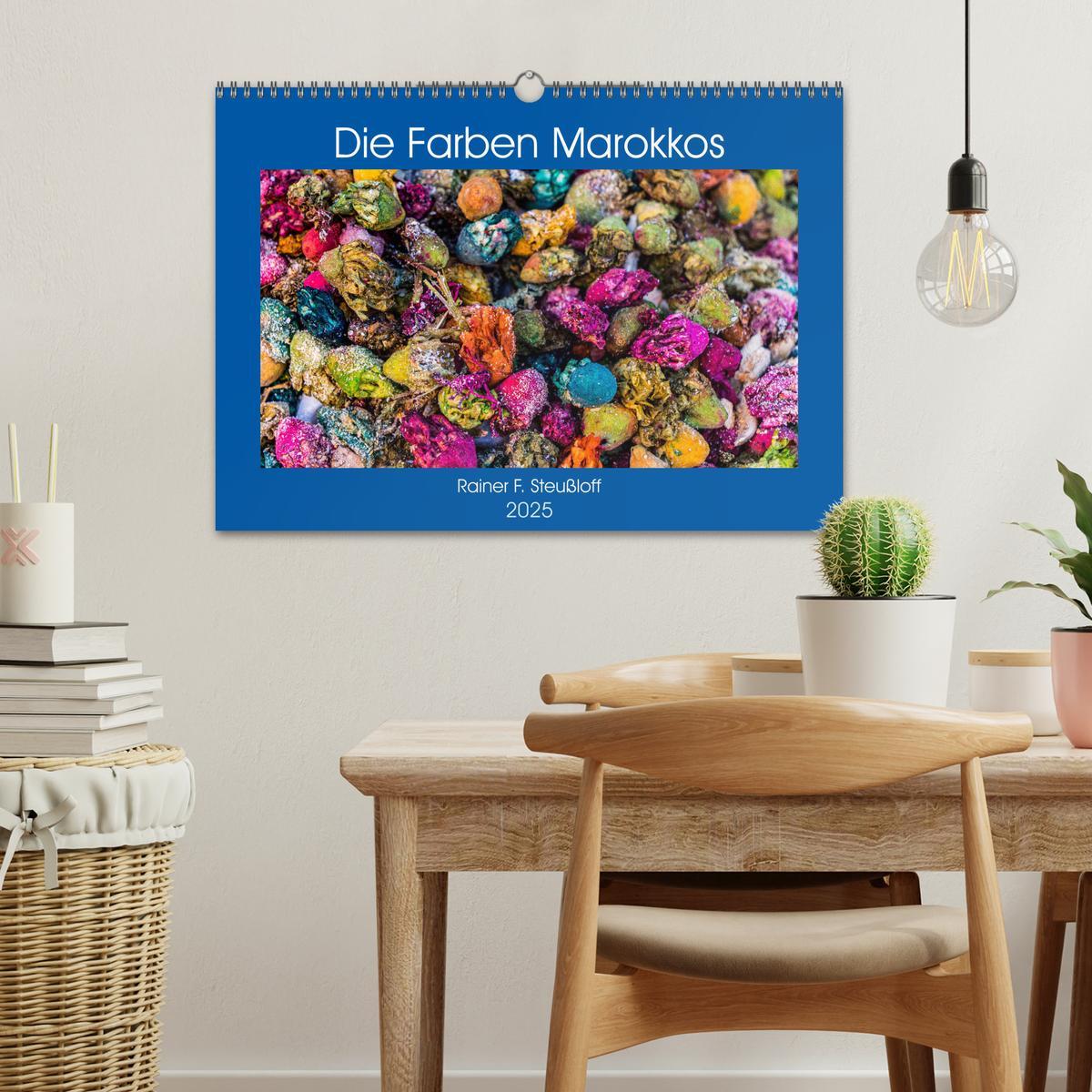 Bild: 9783435194452 | Die Farben Marokkos (Wandkalender 2025 DIN A3 quer), CALVENDO...