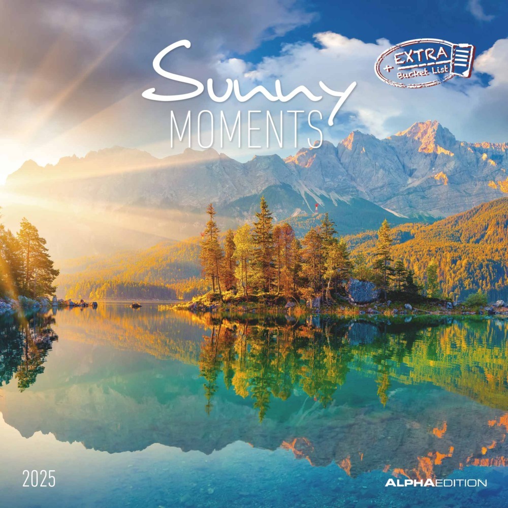 Cover: 4251732340902 | Alpha Edition - Sunny Moments 2025 Broschürenkalender, 30x30cm,...