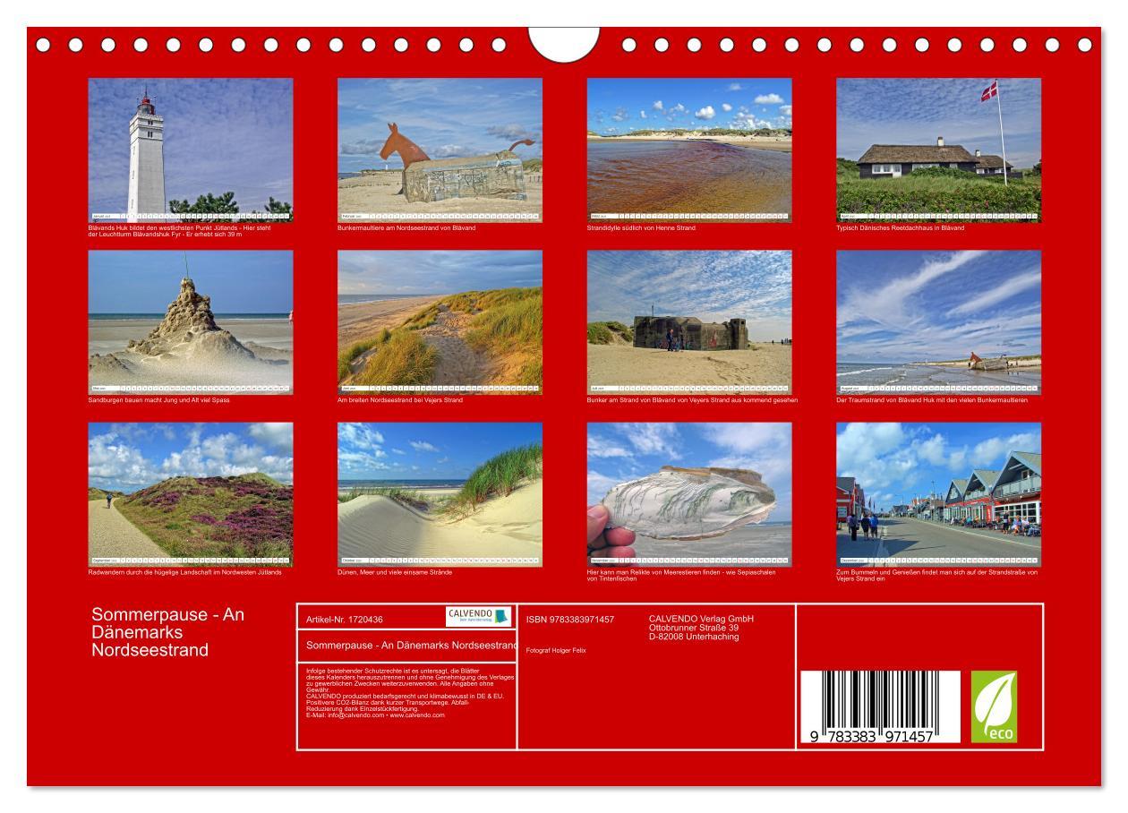 Bild: 9783383971457 | Sommerpause - An Dänemarks Nordseestrand (Wandkalender 2025 DIN A4...