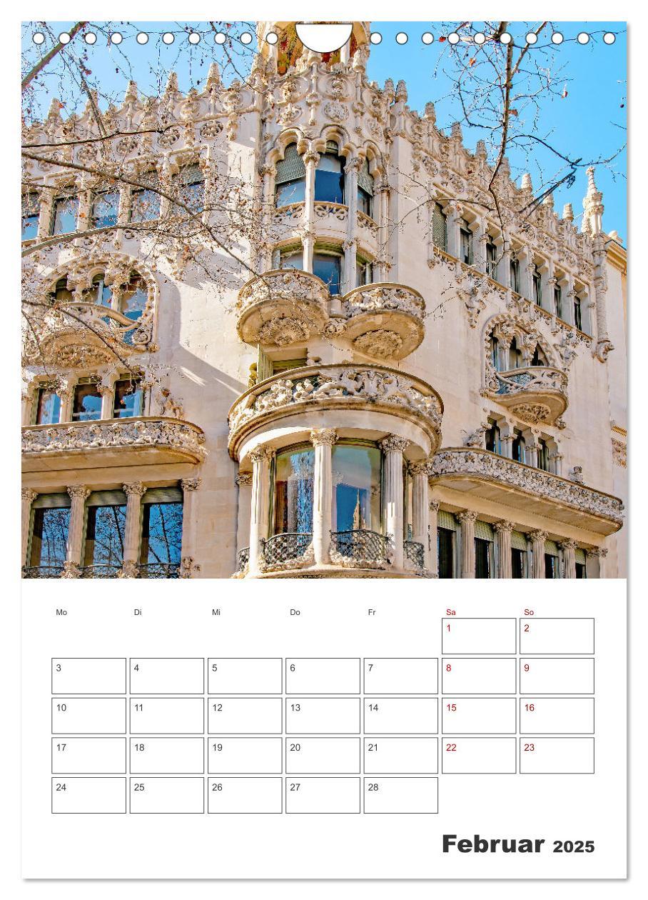 Bild: 9783435899883 | Barcelona - Urlaubsplaner (Wandkalender 2025 DIN A4 hoch), CALVENDO...