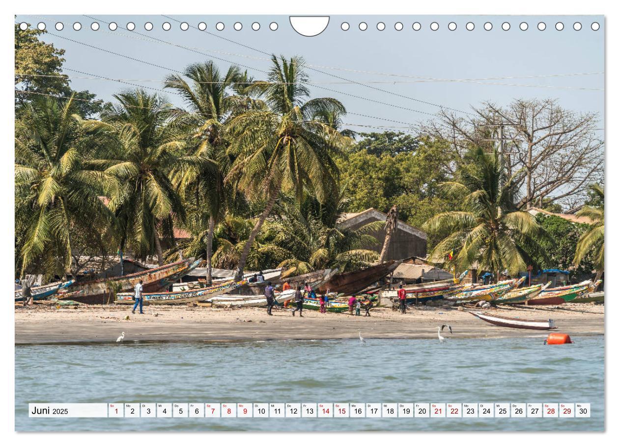 Bild: 9783435150311 | Traumstrände in Gambia (Wandkalender 2025 DIN A4 quer), CALVENDO...