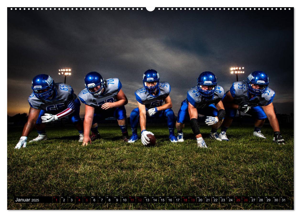 Bild: 9783435386895 | American Football - Athleten (Wandkalender 2025 DIN A2 quer),...