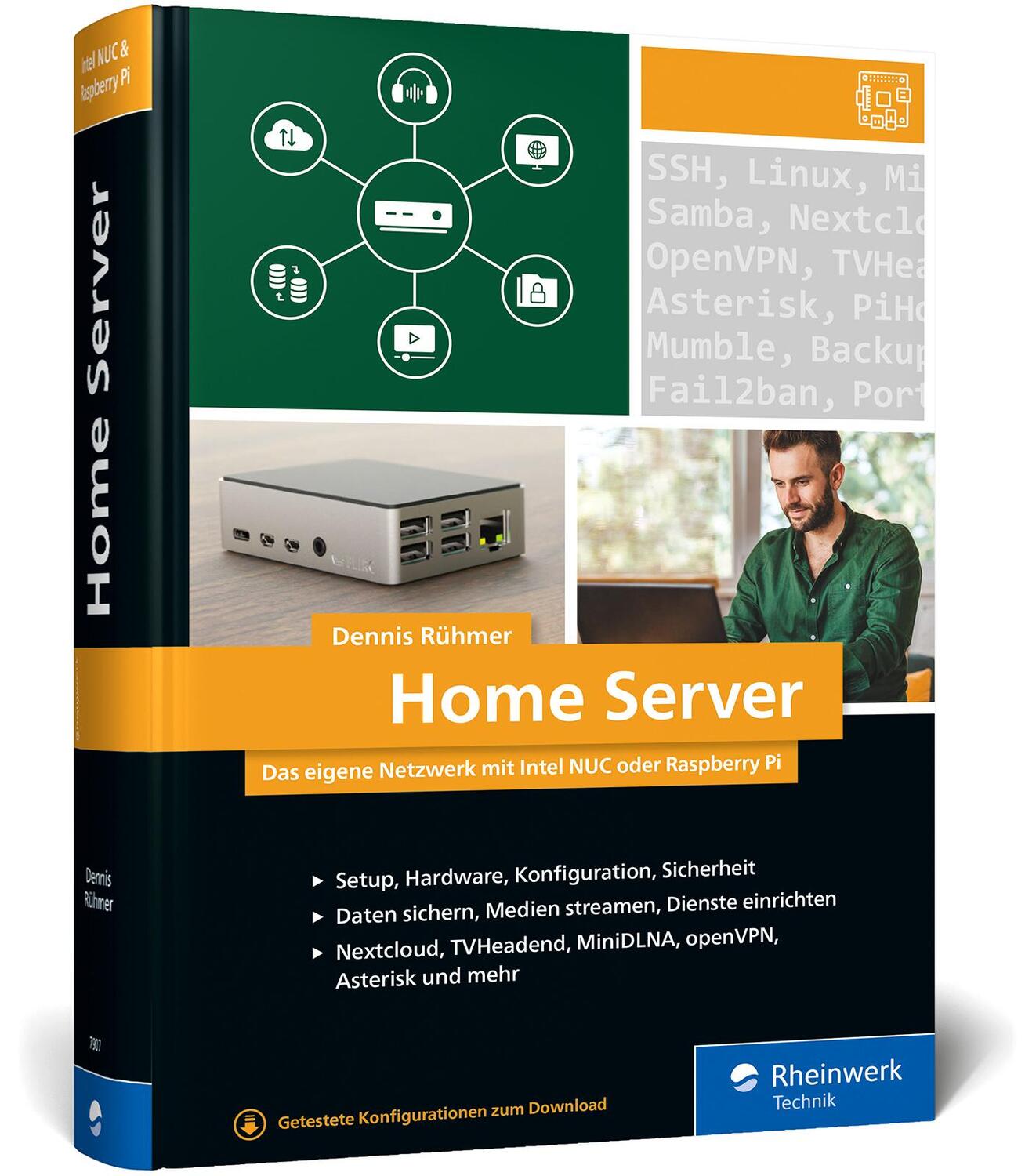 Cover: 9783836279079 | Home Server | Dennis Rühmer | Buch | Rheinwerk Computing | 800 S.