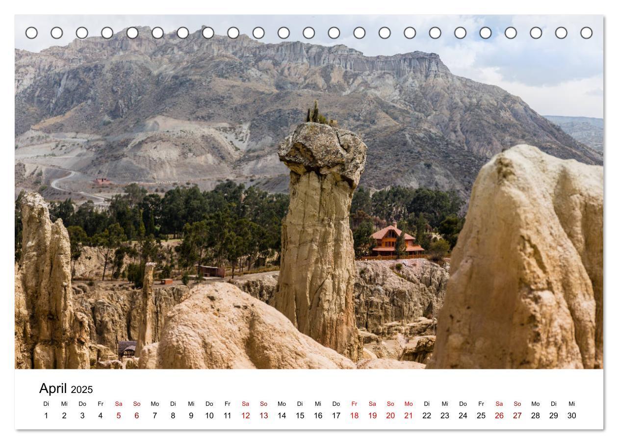 Bild: 9783435386451 | Bolivien - Einzigartige Landschaft (Tischkalender 2025 DIN A5...