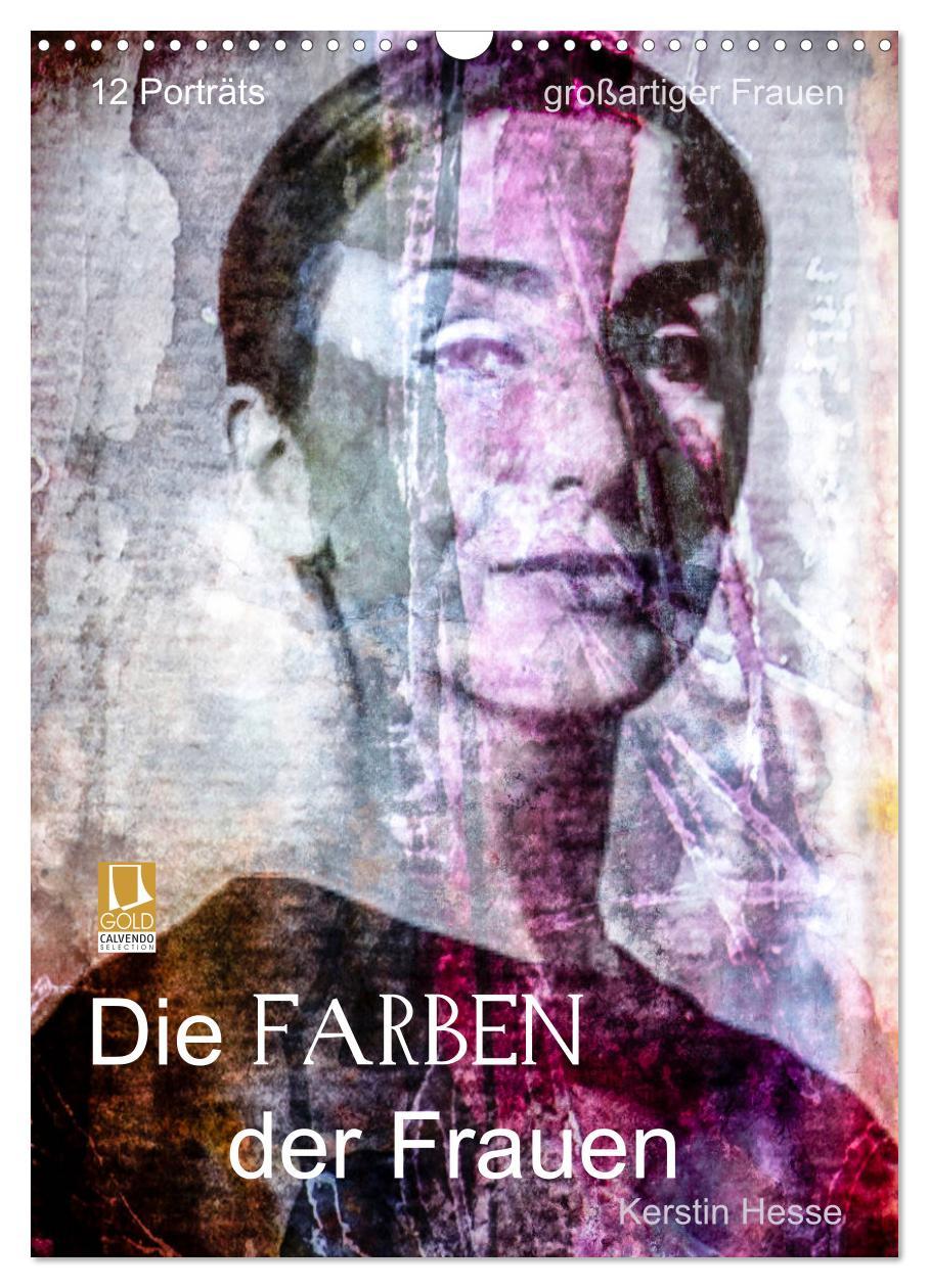 Cover: 9783435983698 | Die FARBEN der Frauen (Wandkalender 2025 DIN A3 hoch), CALVENDO...