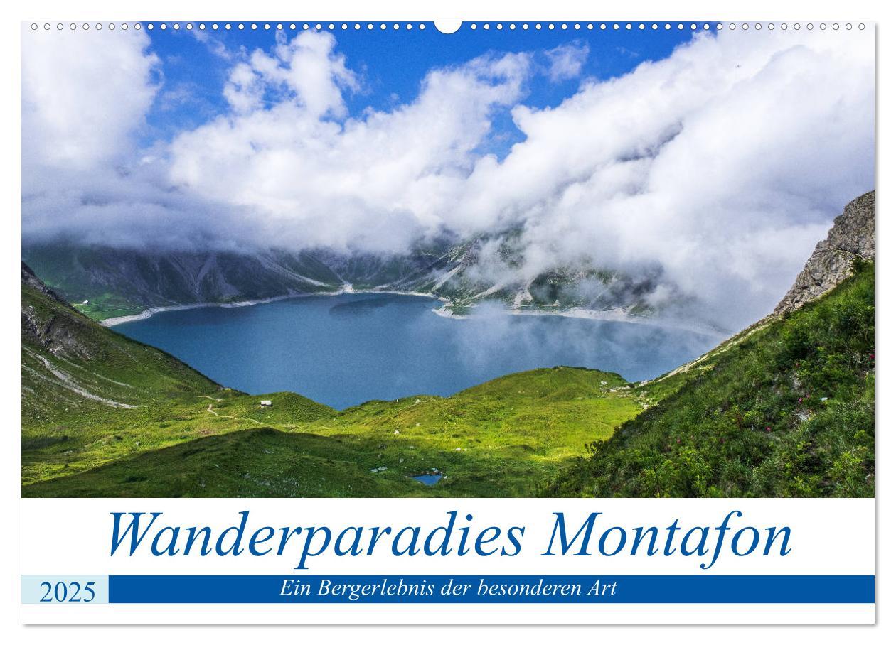 Cover: 9783435111558 | Wanderparadies Montafon (Wandkalender 2025 DIN A2 quer), CALVENDO...