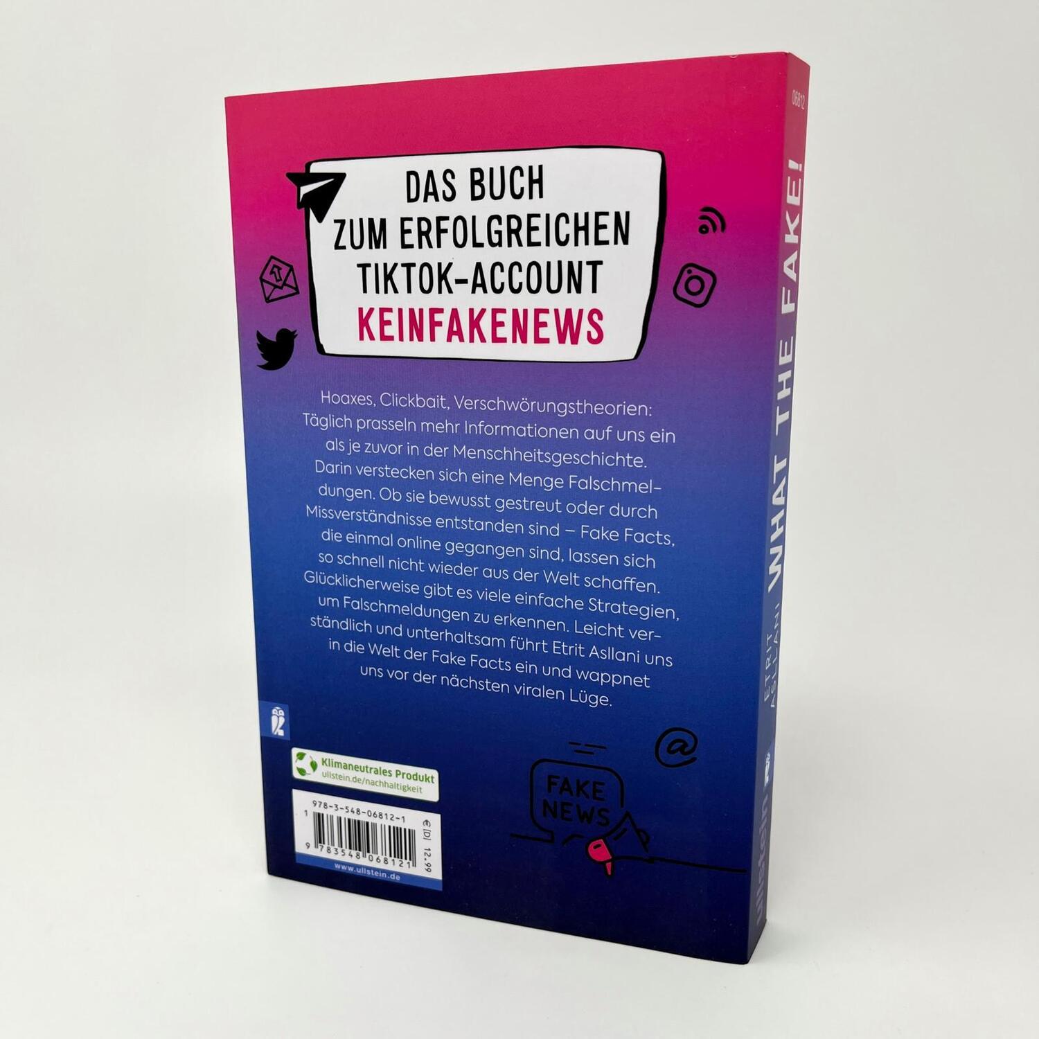 Bild: 9783548068121 | What the Fake! | Etrit Asllani | Taschenbuch | 240 S. | Deutsch | 2023