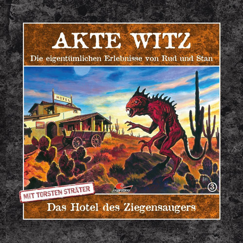 Cover: 9783962824969 | Akte Witz: Das Hotel des Ziegensaugers, 1 Audio-CD | Deutschland | CD