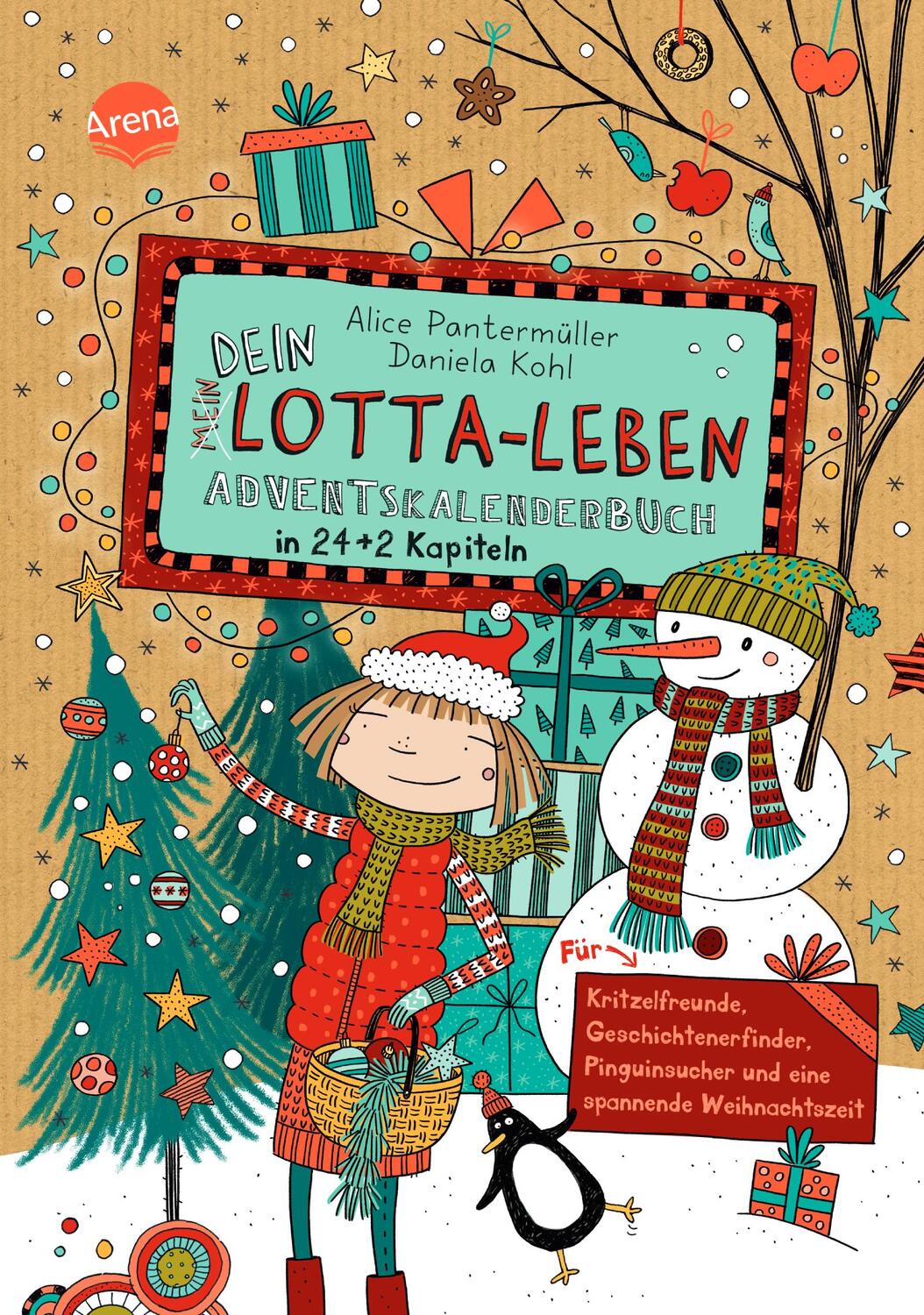 Cover: 9783401607498 | Dein Lotta-Leben. Adventskalenderbuch in 24+2 Kapiteln. Für...