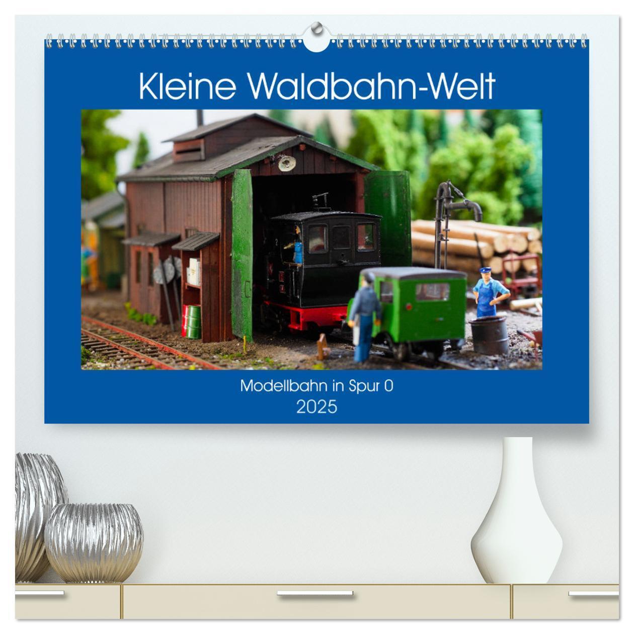 Cover: 9783435327256 | Kleine Waldbahn-Welt - Modellbahn in Spur 0 (hochwertiger Premium...