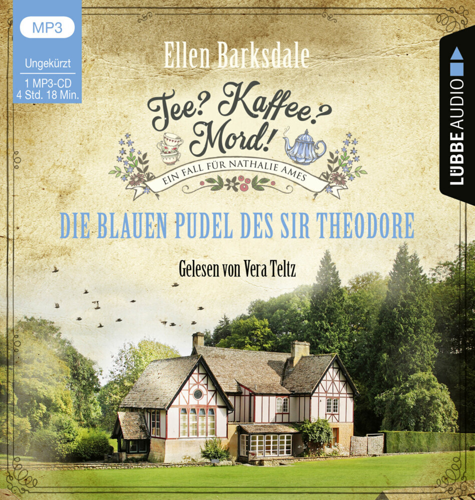 Cover: 9783785780220 | Tee? Kaffee? Mord! - Die blauen Pudel des Sir Theodore, 1 Audio-CD,...