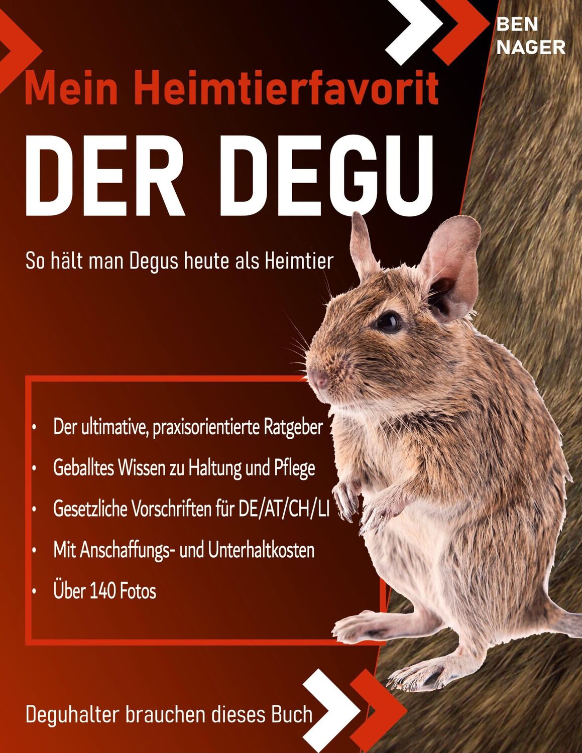 Cover: 9783751970464 | Der Degu | Mein Heimtierfavorit | Ben Nager | Taschenbuch | Paperback