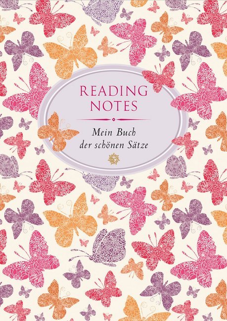 Cover: 9783851793369 | Reading Notes - Schmetterlinge | Mein Buch der schönen Sätze | Koßmann