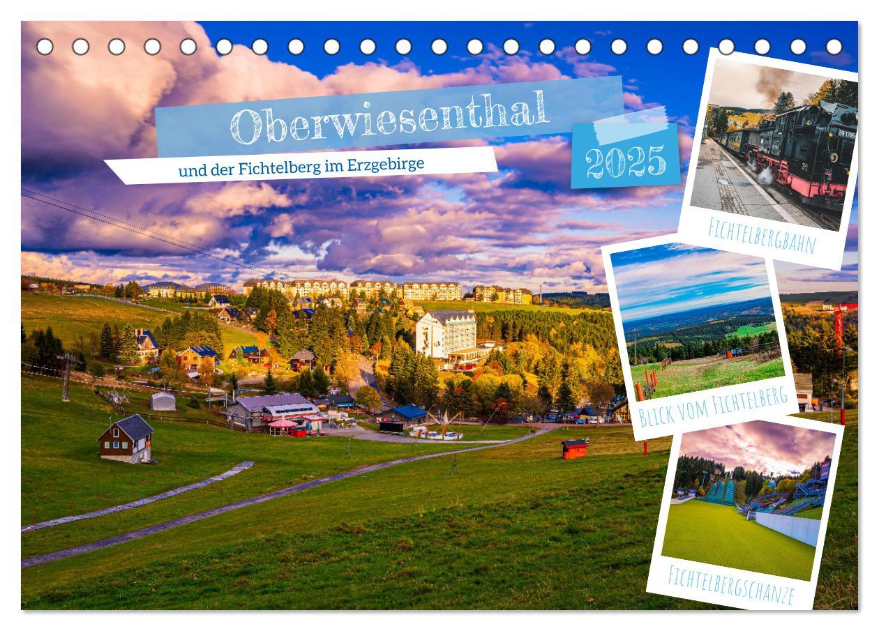 Cover: 9783435014972 | Oberwiesenthal und der Fichtelberg im Erzgebirge (Tischkalender...