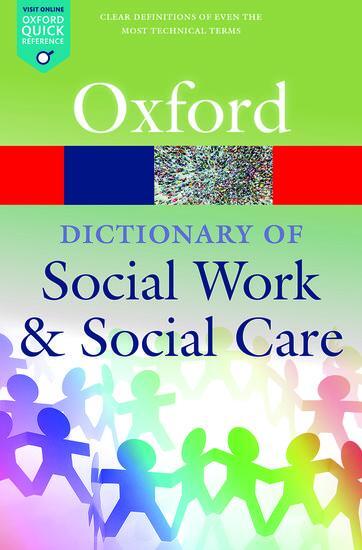 Cover: 9780198796688 | A Dictionary of Social Work and Social Care | John Harris (u. a.)