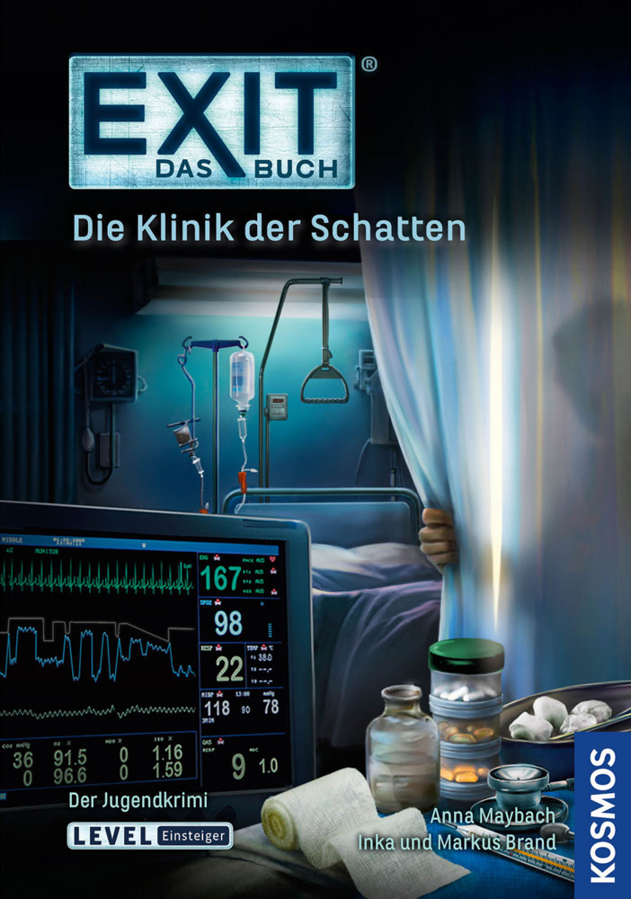 Cover: 9783440170229 | EXIT® - Das Buch: Die Klinik der Schatten | Level: Einsteiger | Buch