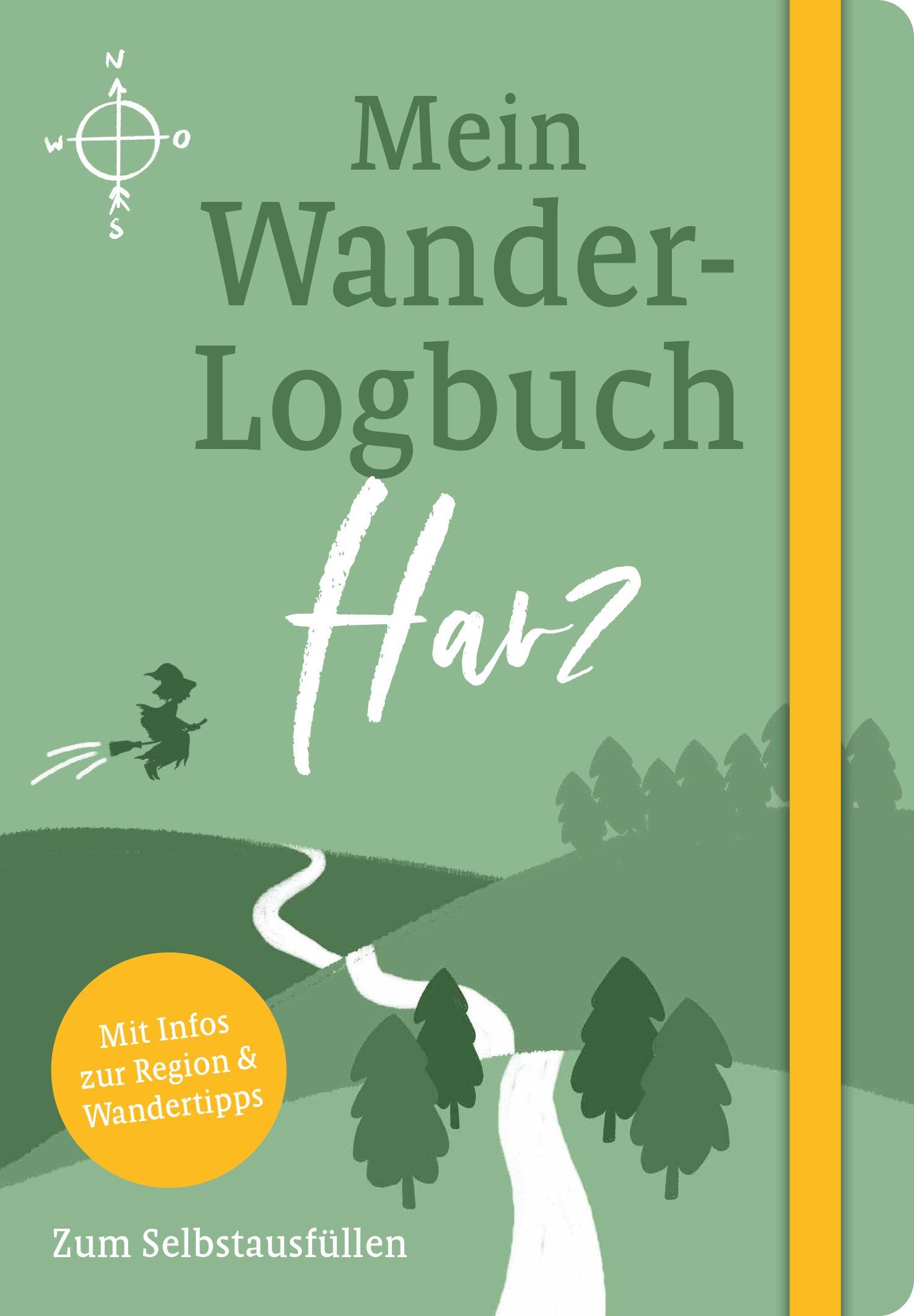 Cover: 9783955403782 | Mein Wander-Logbuch Harz | Julia Lenartz (u. a.) | Buch | 128 S.