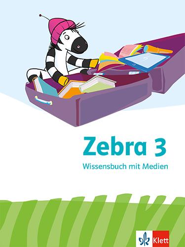 Cover: 9783122710484 | Zebra 3. Wissensbuch Klasse 3 | Wissensbuch mit Medien Klasse 3 | 2025