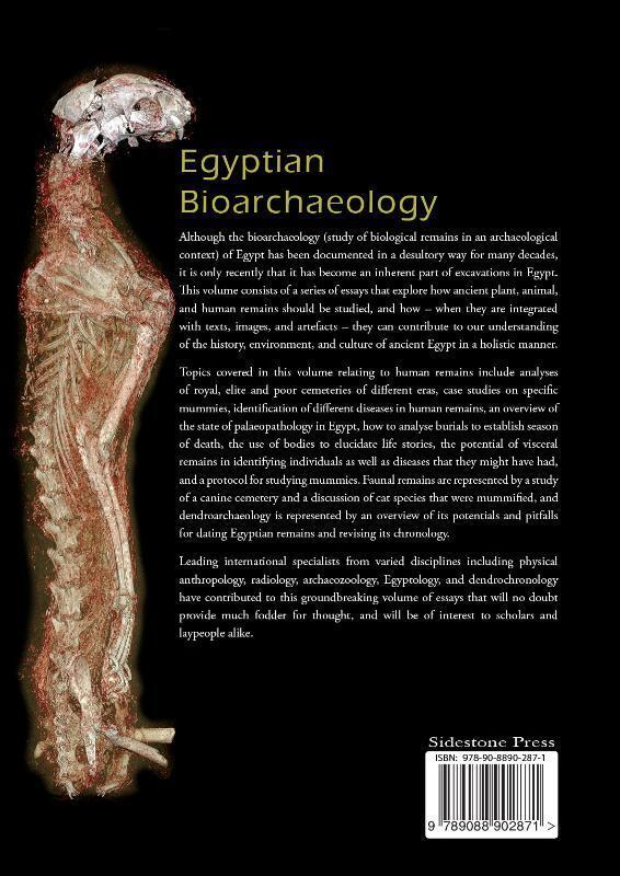 Rückseite: 9789088902871 | Egyptian Bioarchaeology | Salima Ikram (u. a.) | Taschenbuch | 248 S.