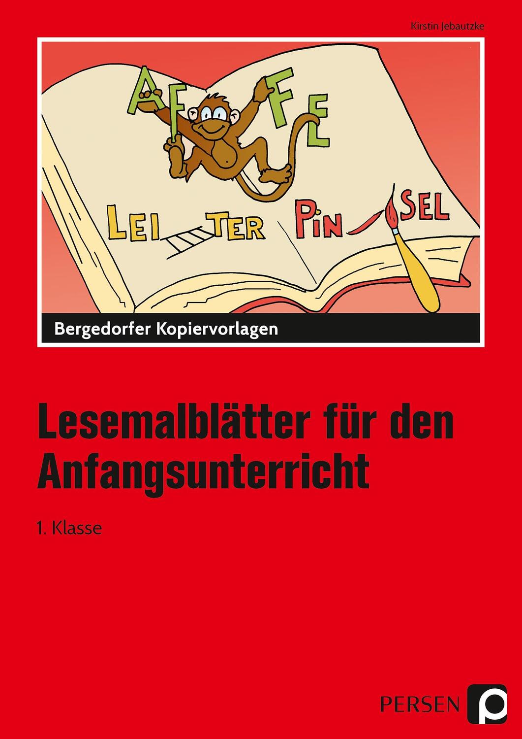 Cover: 9783403210054 | Lesemalblätter für den Anfangsunterricht | 1. Klasse | Jebautzke