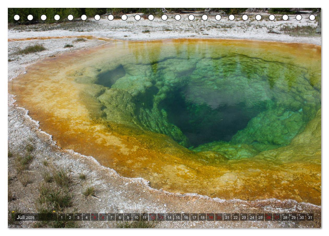 Bild: 9783435385836 | Farben des Yellowstone National Park 2025 (Tischkalender 2025 DIN...