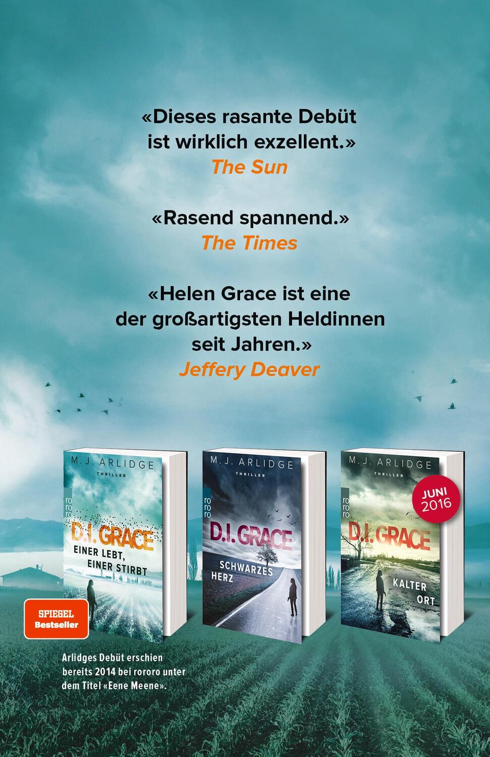 Bild: 9783499272042 | D.I. Grace: Einer lebt, einer stirbt | Matthew J. Arlidge | Buch