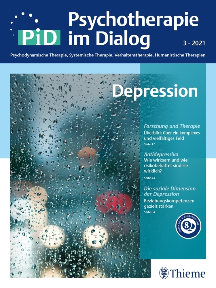 Cover: 9783132443549 | Depression | PiD - Psychotherapie im Dialog | Taschenbuch | 2021