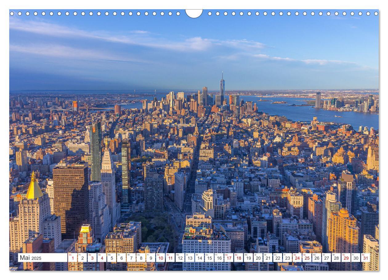 Bild: 9783383866180 | New York City Manhattan Perspektiven (Wandkalender 2025 DIN A3...